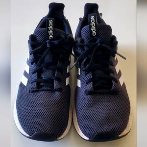 B&W Adidas Sneakers Size 12